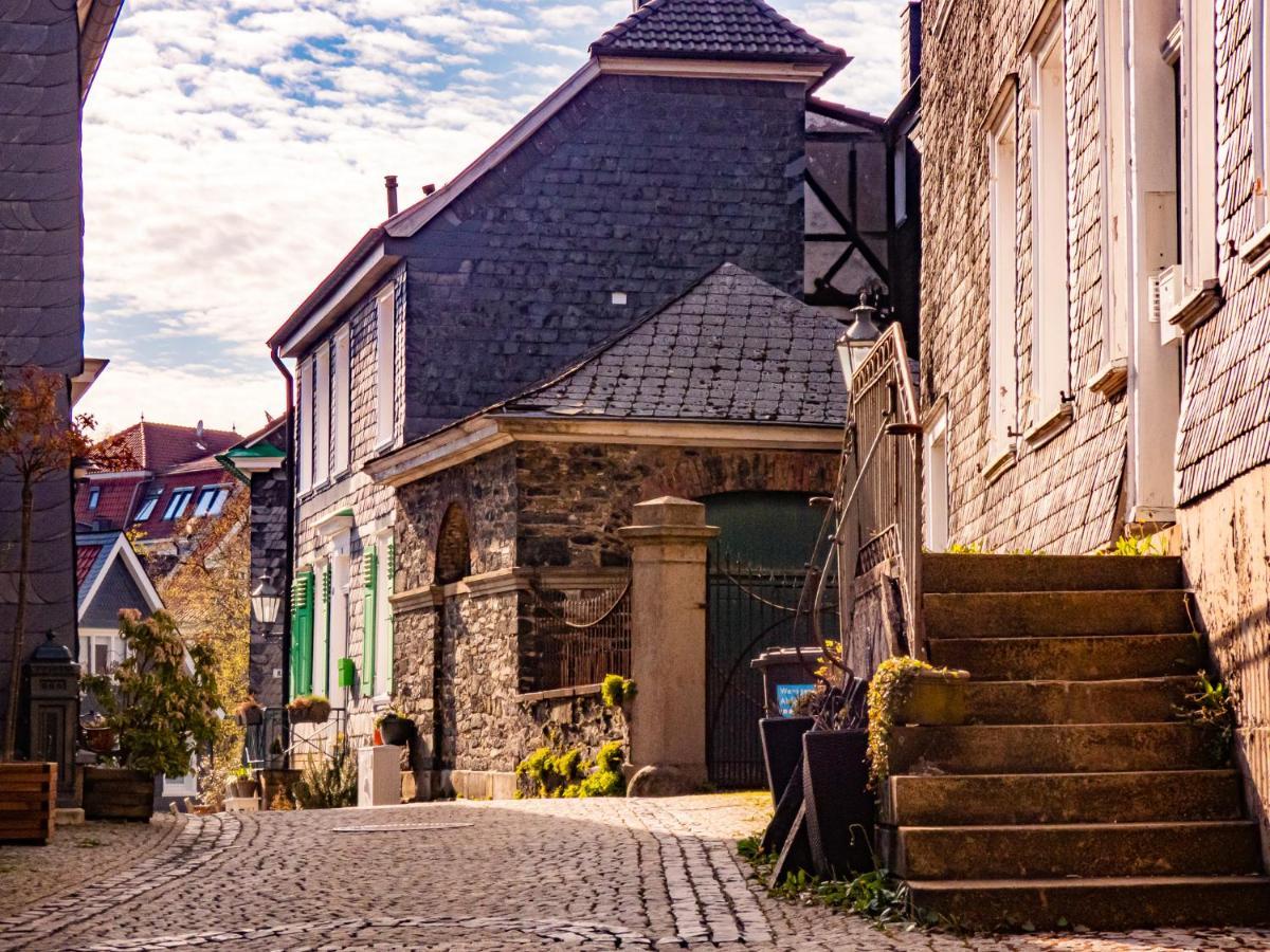 #111 - Lux-Flat Lennep - Altstadt - Netflix & Amazon Prime - Felswand レムシャイト エクステリア 写真